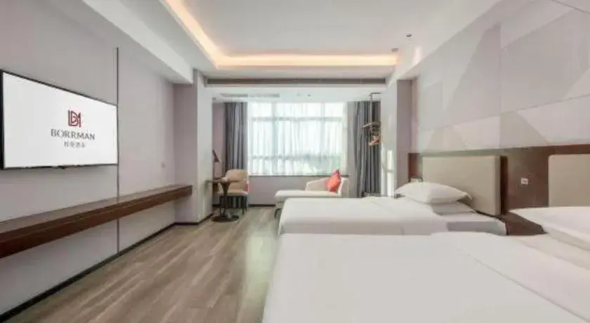 Bed in Borrman Hotel Yunfu Xinxing County Bus Station Bed in Borrman Hotel Yunfu Xinxing County Bus Station