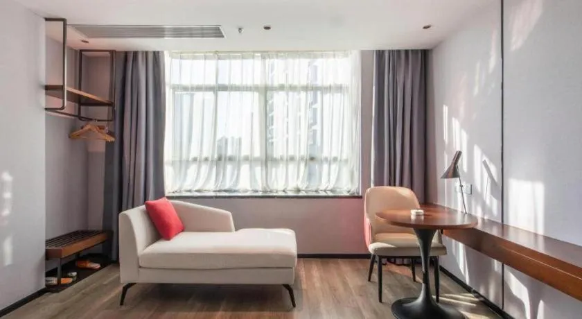 Bed in Borrman Hotel Yunfu Xinxing County Bus Station