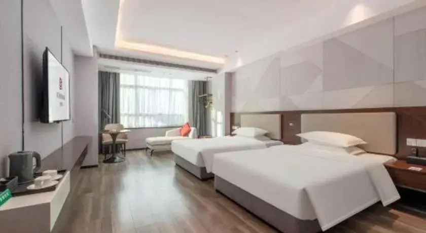 Bed in Borrman Hotel Yunfu Xinxing County Bus Station Bed in Borrman Hotel Yunfu Xinxing County Bus Station