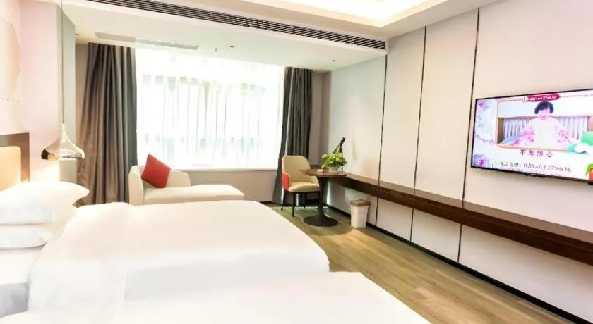 Bed in Borrman Hotel Yunfu Xinxing County Bus Station