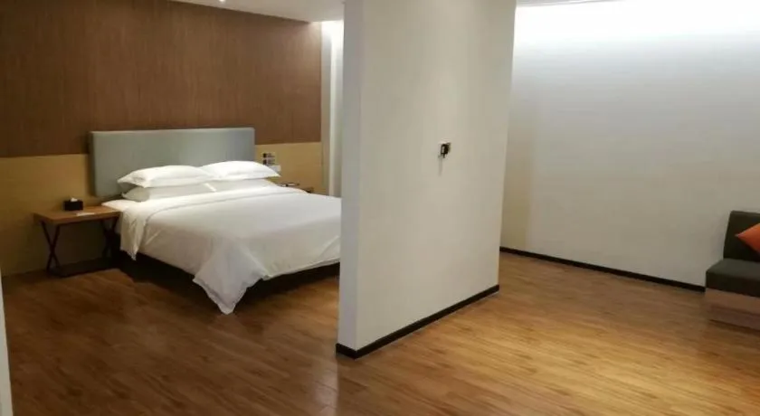 Bed in JTOUR Inn Yulin Bobai County Government Cultural Pedestrian Street