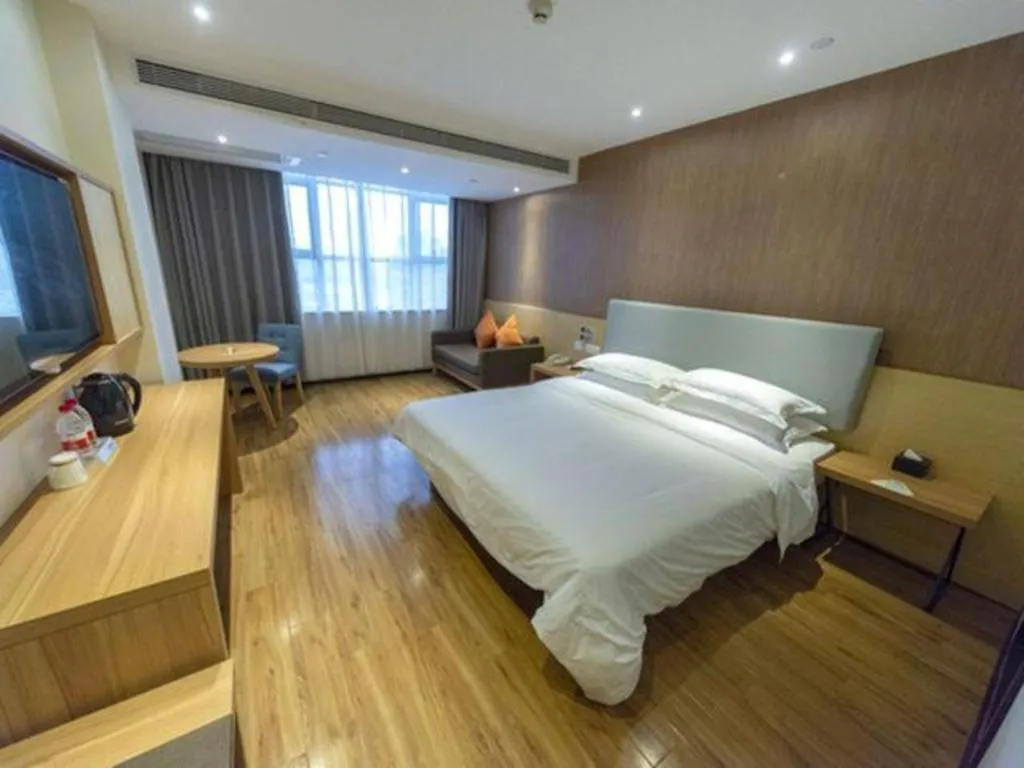 Bed in JTOUR Inn Yulin Bobai County Government Cultural Pedestrian Street