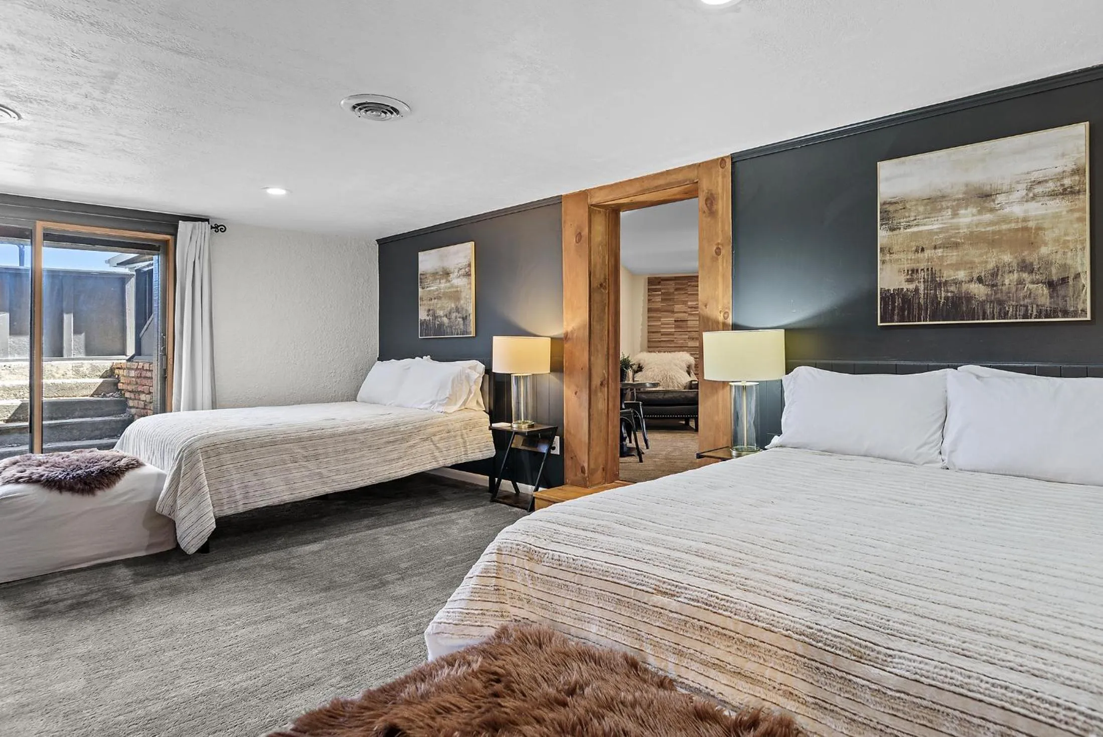 Bed in Black Forest Inn Bed & Breakfast