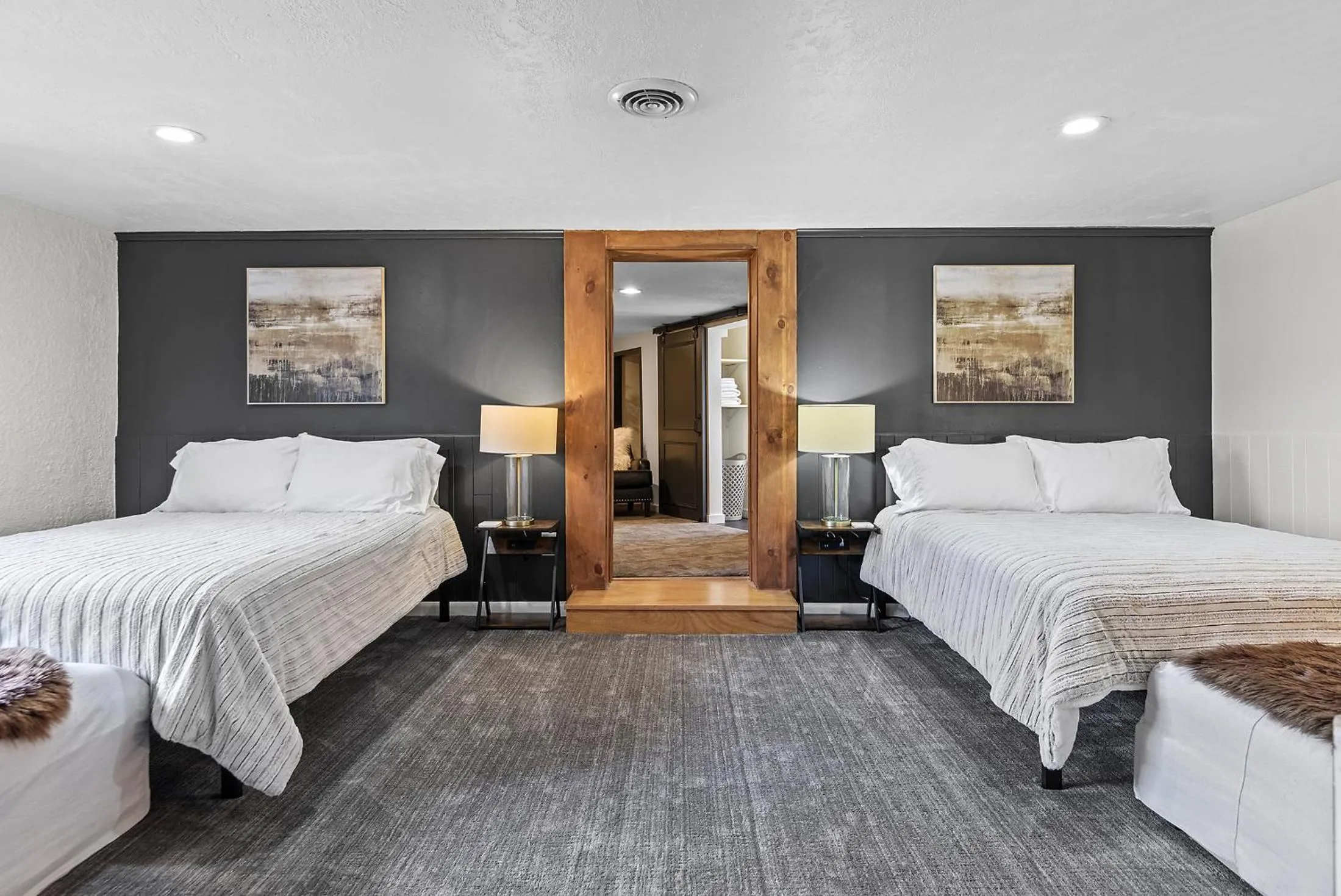 Bed in Black Forest Inn Bed & Breakfast