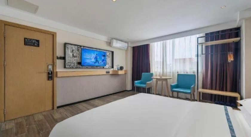 Bed in City Comfort Inn Foshan Shunde Daliang Qinghui Garden Food City