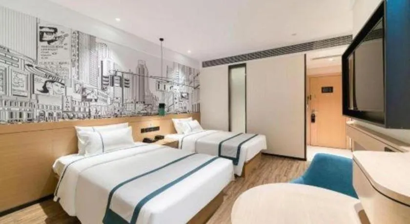 Bed in City Comfort Inn Dong'an Avenue County Government