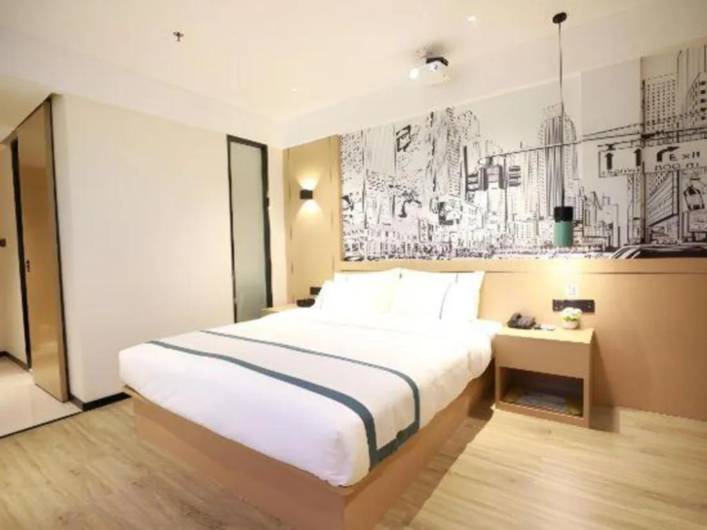 Bed in City Comfort Inn Dong'an Avenue County Government