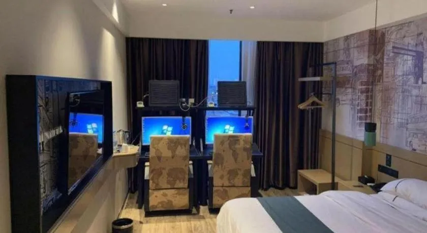 Bed in City Comfort Inn Zhongxiang Mochou Avenue