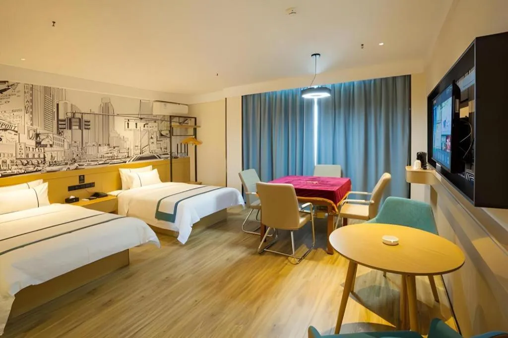 Bed in City Comfort Inn Chenzhou Rucheng