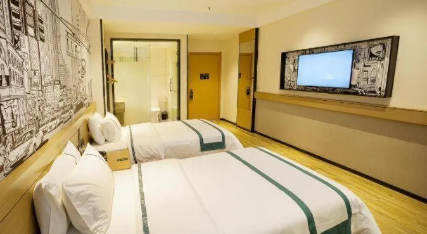 Bed in City Comfort Inn Chenzhou Rucheng