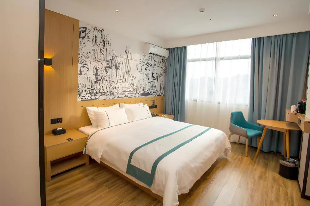 Bed in City Comfort Inn Chenzhou Rucheng