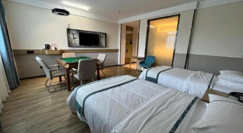 Bed in City Comfort Inn Chenzhou Rucheng