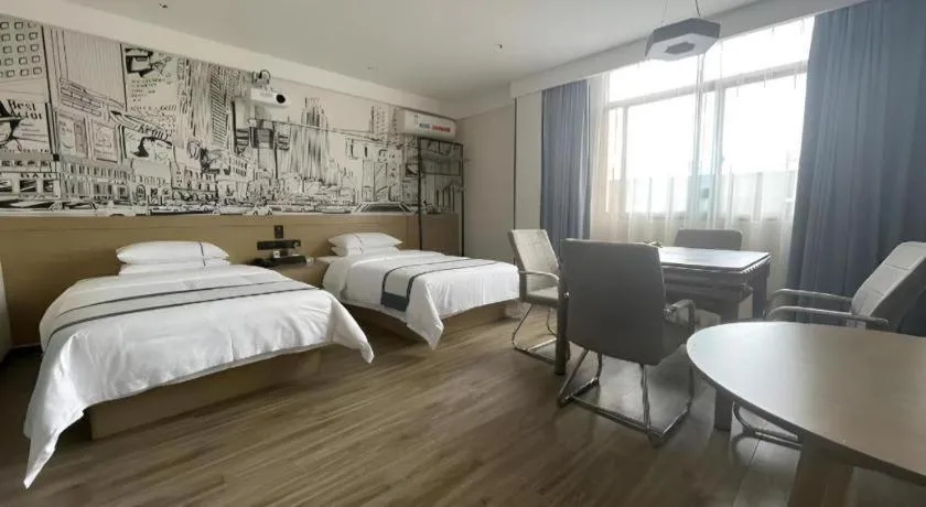 Bed in City Comfort Inn Chenzhou Rucheng