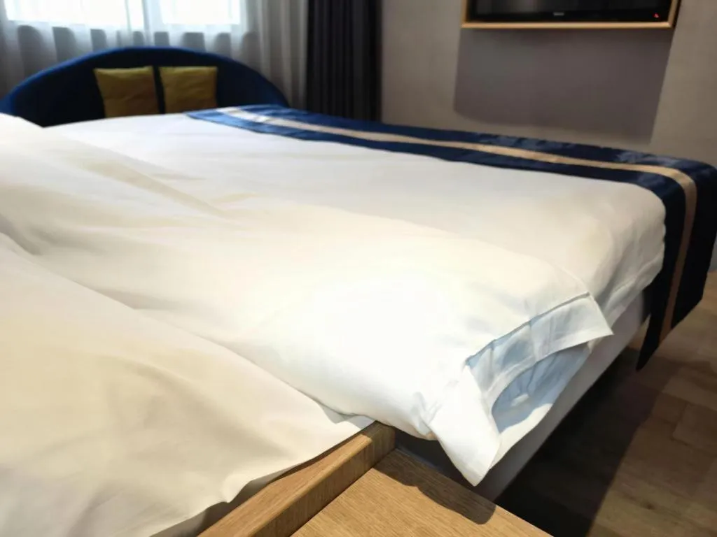 Bed in Green Tree Inn Express Huainan Xiejiaji District Orient Guangji Hospital