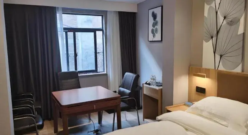 Bed in Green Tree Inn Express Huainan Xiejiaji District Orient Guangji Hospital Bed in Green Tree Inn Express Huainan Xiejiaji District Orient Guangji Hospital