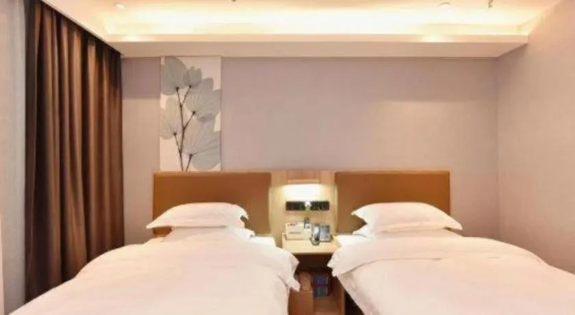 Bed in Green Tree Inn Express Huainan Xiejiaji District Orient Guangji Hospital
