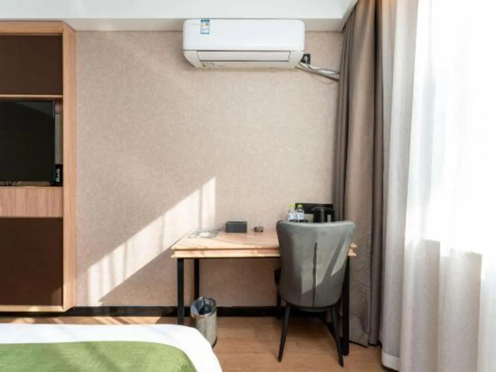 Bed in Shell Hotel Shandong Jinan Daming Lake