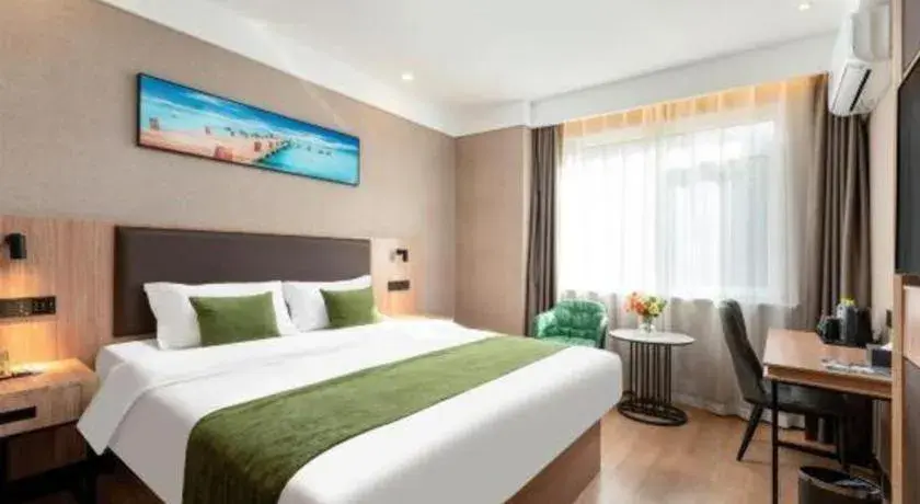 Bed in Shell Hotel Shandong Jinan Daming Lake Bed in Shell Hotel Shandong Jinan Daming Lake