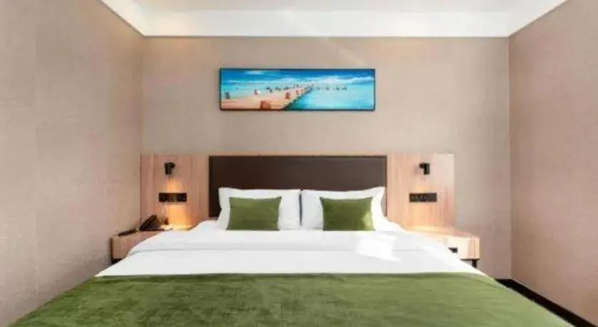 Bed in Shell Hotel Shandong Jinan Daming Lake Bed in Shell Hotel Shandong Jinan Daming Lake