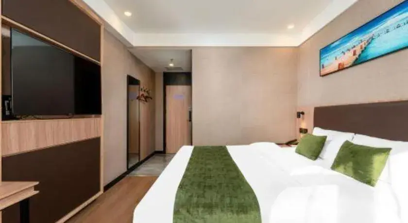 Bed in Shell Hotel Shandong Jinan Daming Lake Bed in Shell Hotel Shandong Jinan Daming Lake