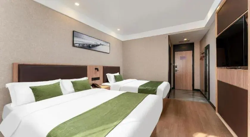 Bed in Shell Hotel Shandong Jinan Daming Lake Bed in Shell Hotel Shandong Jinan Daming Lake