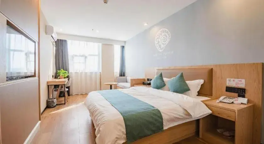 Bed in Shell Hotel Bozhou Lixin County Passenger Center Bed in Shell Hotel Bozhou Lixin County Passenger Center