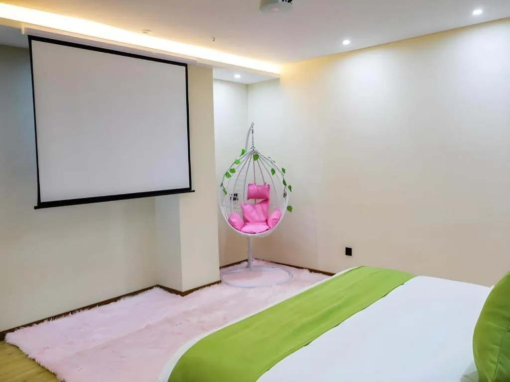Bed in Green Tree Inn Changzhou Liyang Zhongguancun Innovation Park
