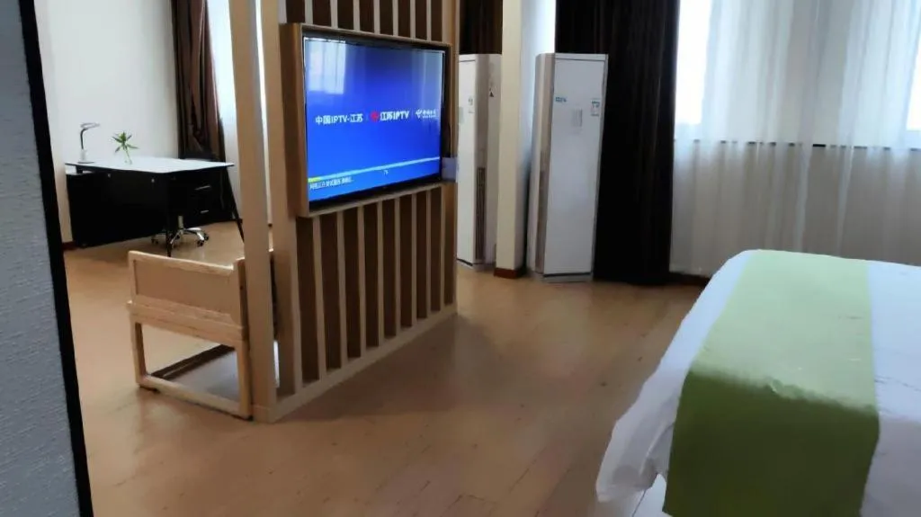 Bed in Green Tree Inn Changzhou Liyang Zhongguancun Innovation Park