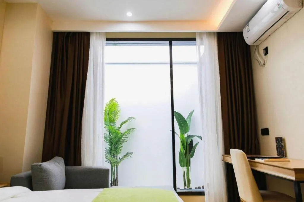 Bed in Green Tree Inn Changzhou Liyang Zhongguancun Innovation Park