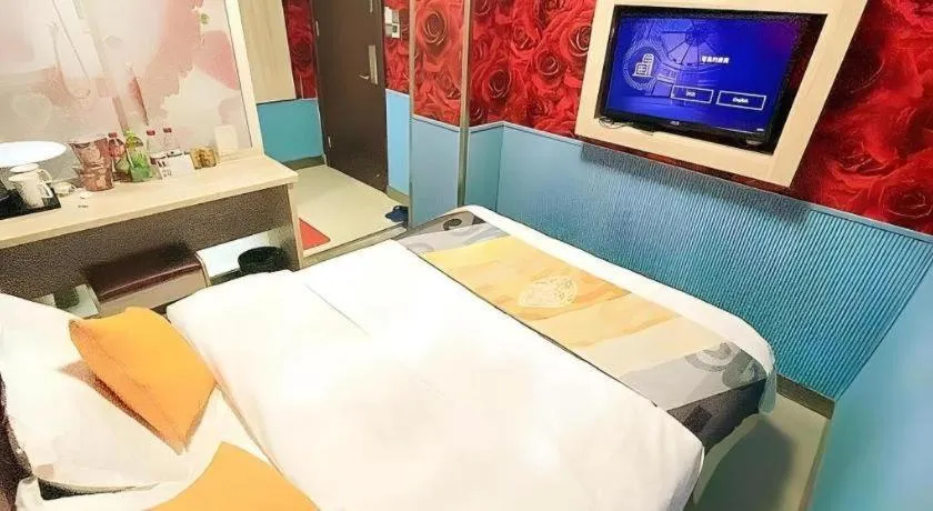 Bed in Shell Hotel Anhui Huainan Tianjia'an District Longhu Nan Road