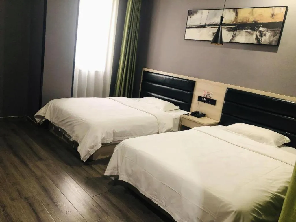 Bed in GreenTree Alliance Hotel Changzhou Tibet National Middle School Chenduqiao