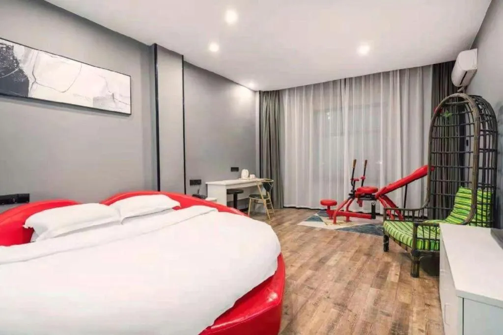 Bed in GreenTree Alliance Hotel Changzhou Tibet National Middle School Chenduqiao