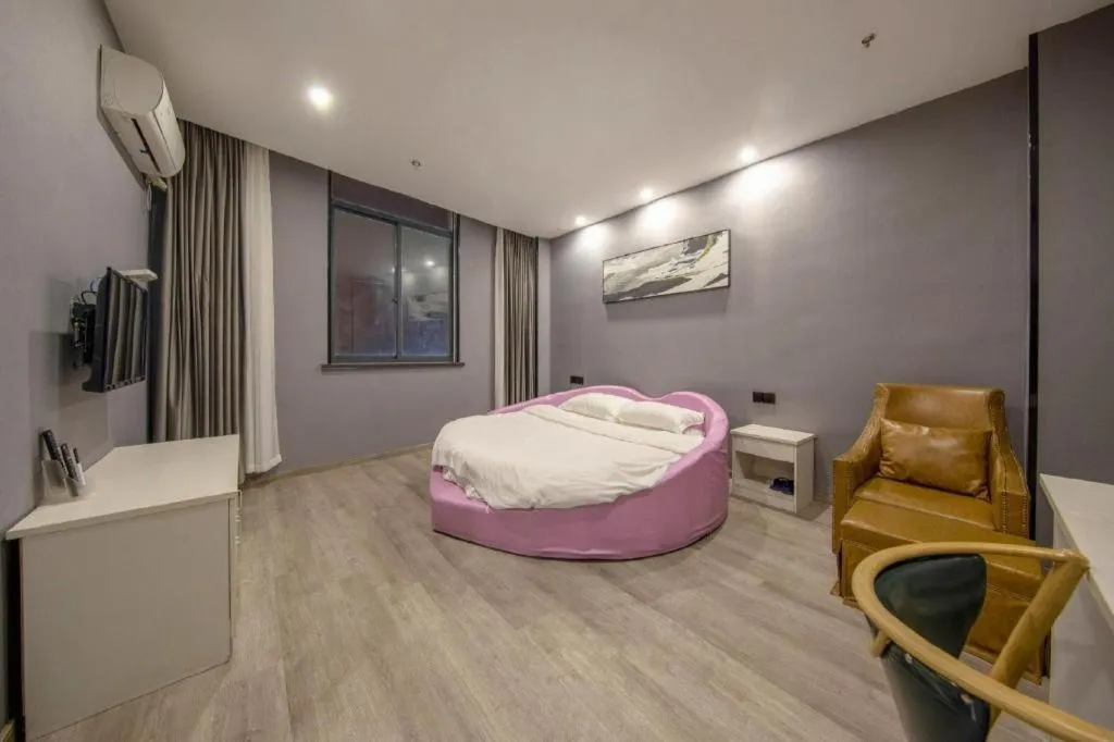 Bed in GreenTree Alliance Hotel Changzhou Tibet National Middle School Chenduqiao