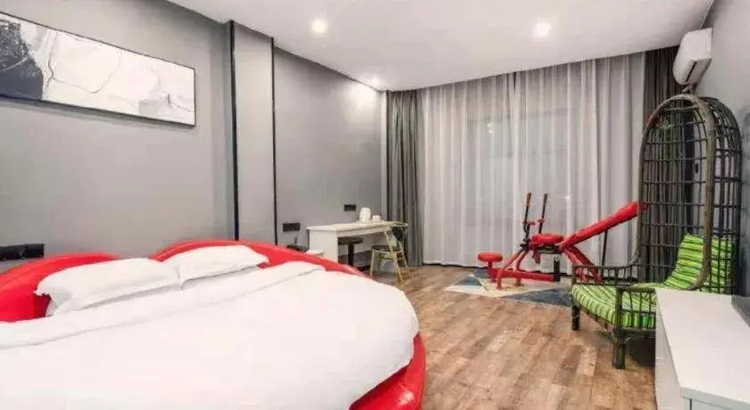 Bed in GreenTree Alliance Hotel Changzhou Tibet National Middle School Chenduqiao Bed in GreenTree Alliance Hotel Changzhou Tibet National Middle School Chenduqiao