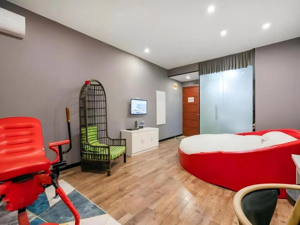 Bed in GreenTree Alliance Hotel Changzhou Tibet National Middle School Chenduqiao