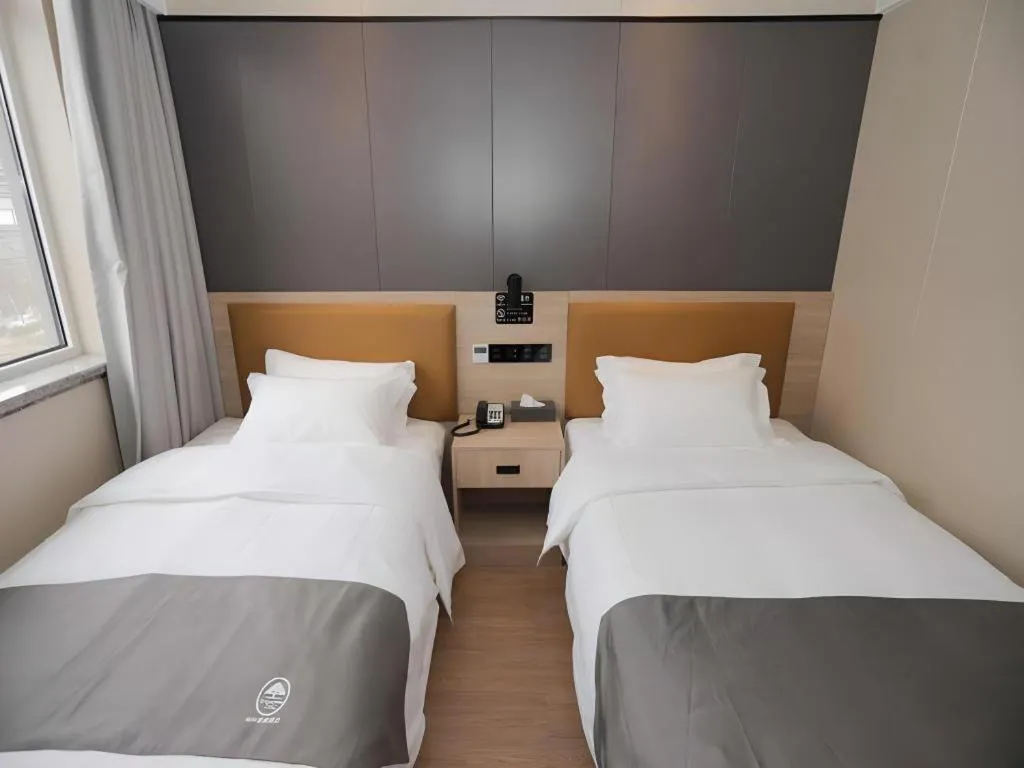 Bed in Green Tree Inn Express Tangshan Kaiping District Government