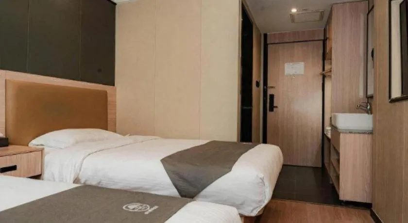 Bed in Green Tree Inn Express Tangshan Kaiping District Government