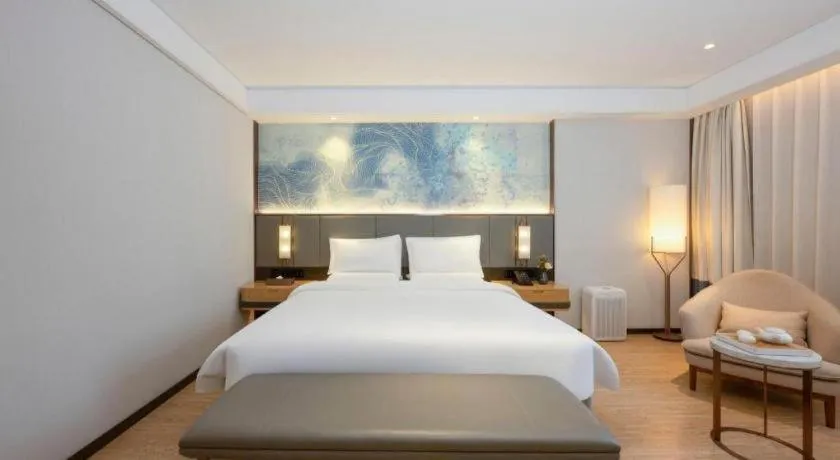 Bed in Green Tree Inn Xuzhou Tongshan Wanda Plaza Yuquanhe Metro Station