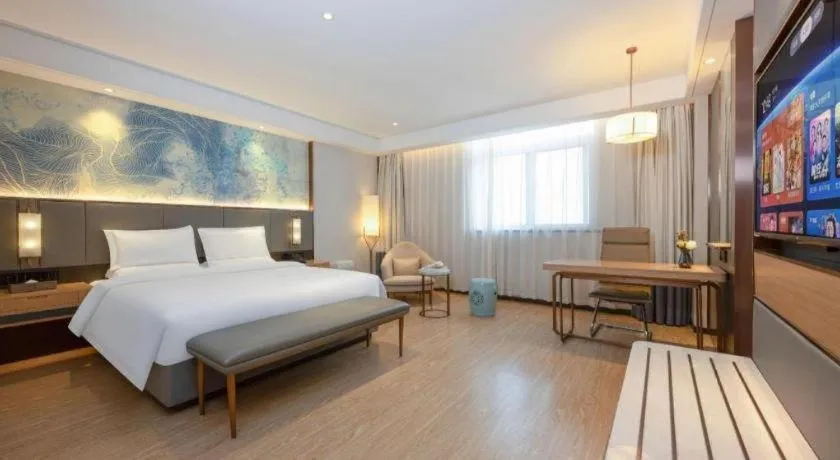 Bed in Green Tree Inn Xuzhou Tongshan Wanda Plaza Yuquanhe Metro Station