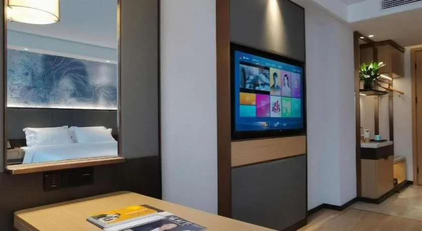 Bed in Green Tree Inn Xuzhou Tongshan Wanda Plaza Yuquanhe Metro Station