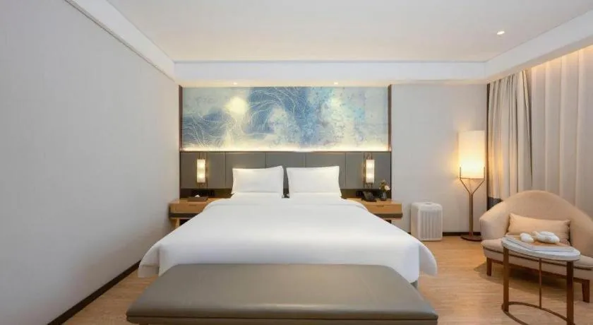 Bed in Green Tree Inn Xuzhou Tongshan Wanda Plaza Yuquanhe Metro Station