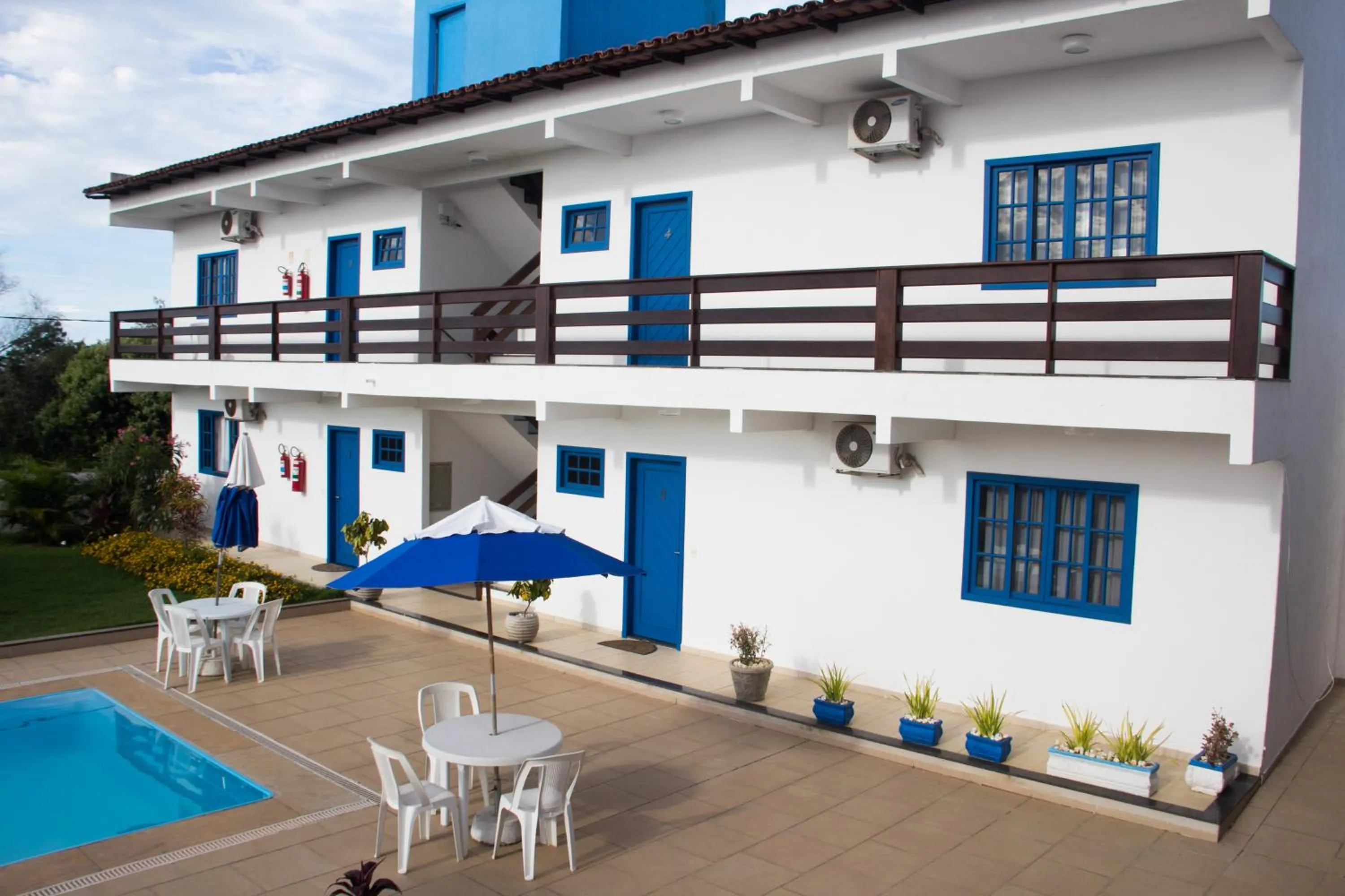 Balcony/Terrace in Pousada das Flores