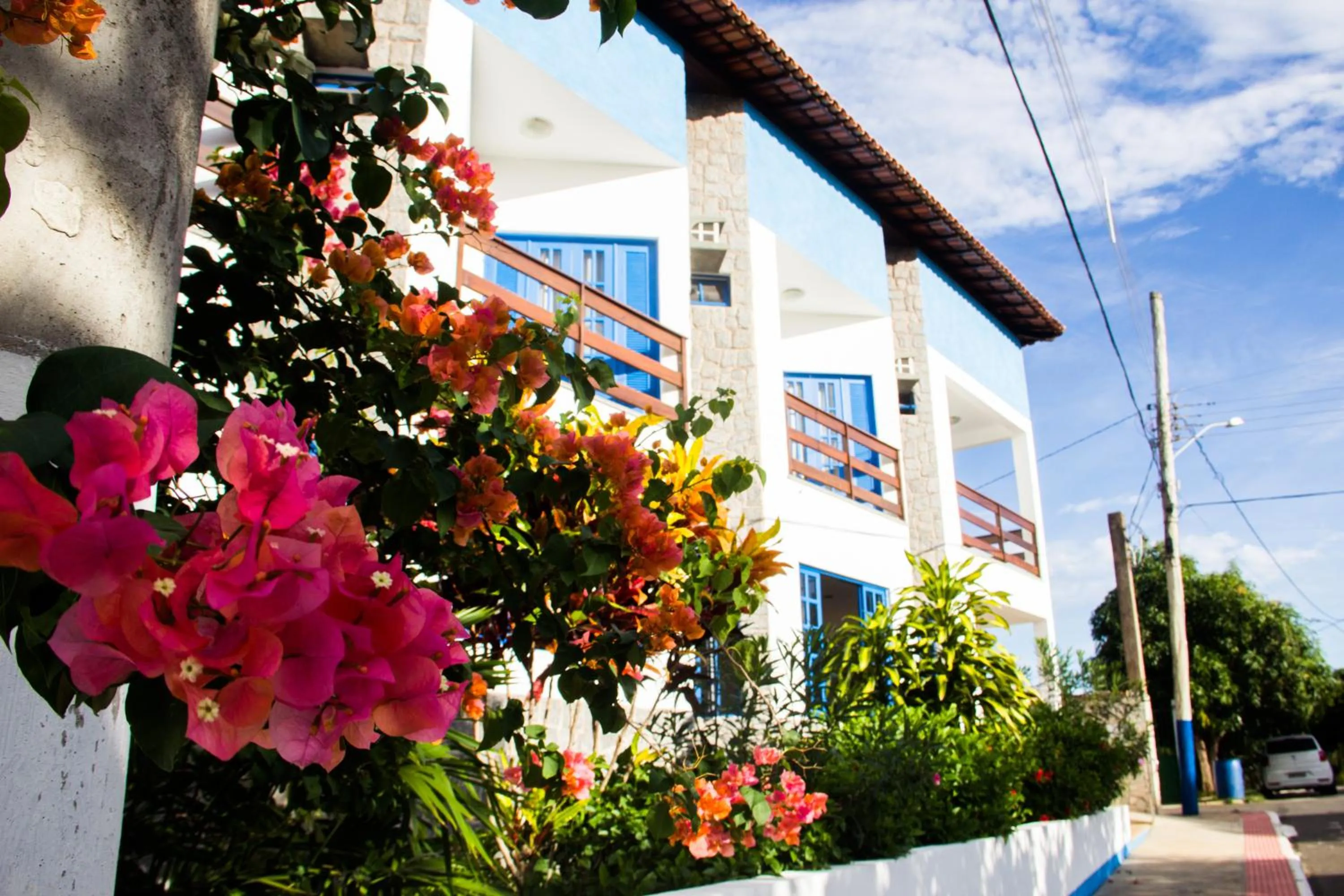 Facade/entrance in Pousada das Flores