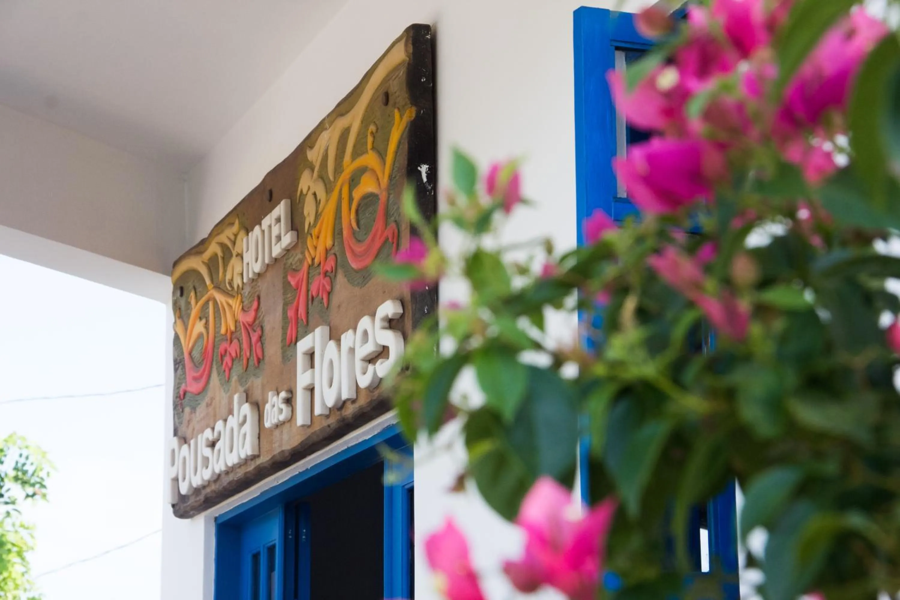 Facade/entrance in Pousada das Flores