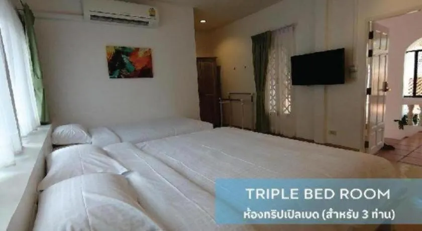 Bed in Villa Centro Hua Hin
