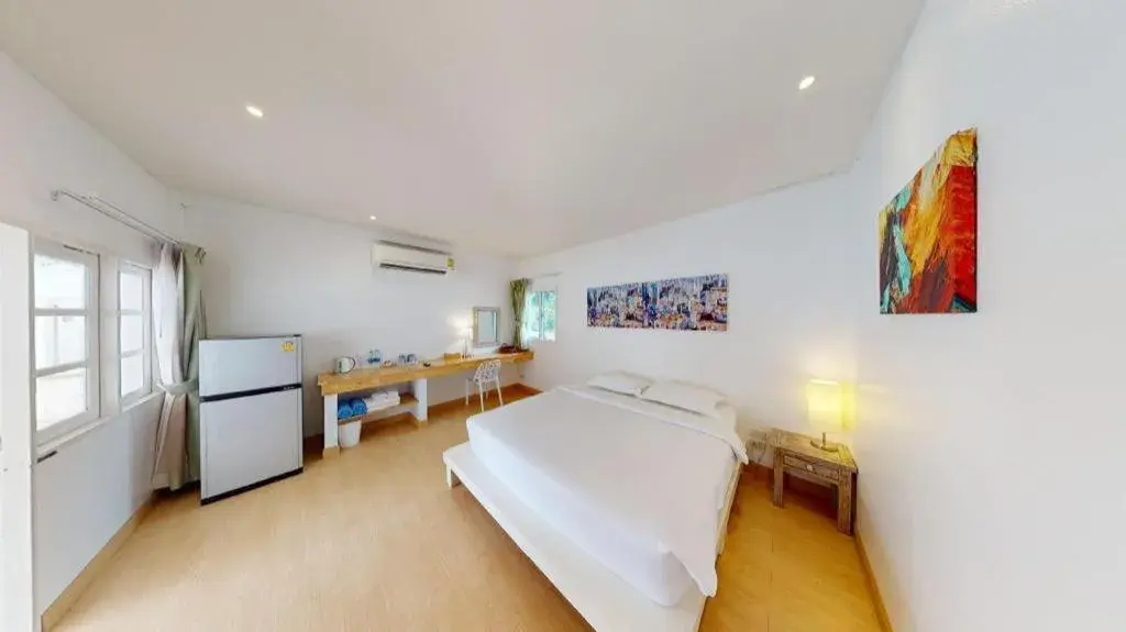 Bed in Villa Centro Hua Hin Bed in Villa Centro Hua Hin