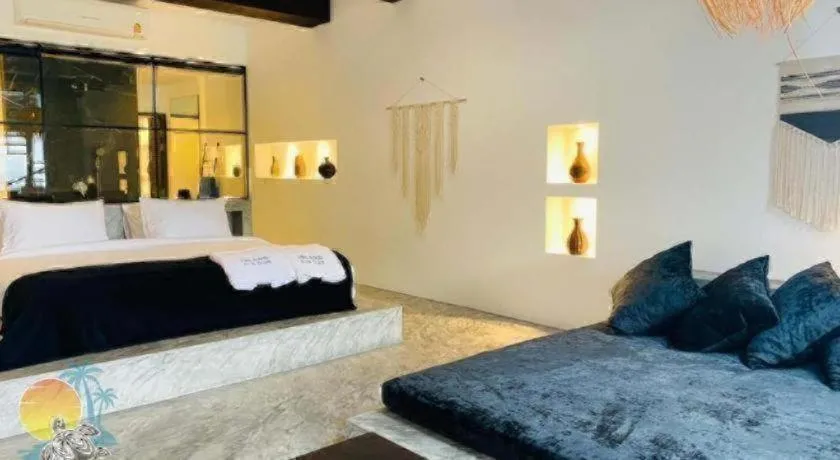 Bed in Tao Island Boutique Hotel