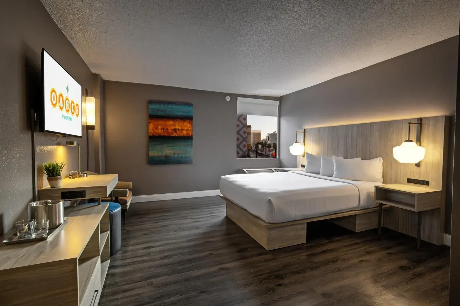 Bedroom, Bed in Oasis at Gold Spike Bedroom, Bed in Oasis at Gold Spike