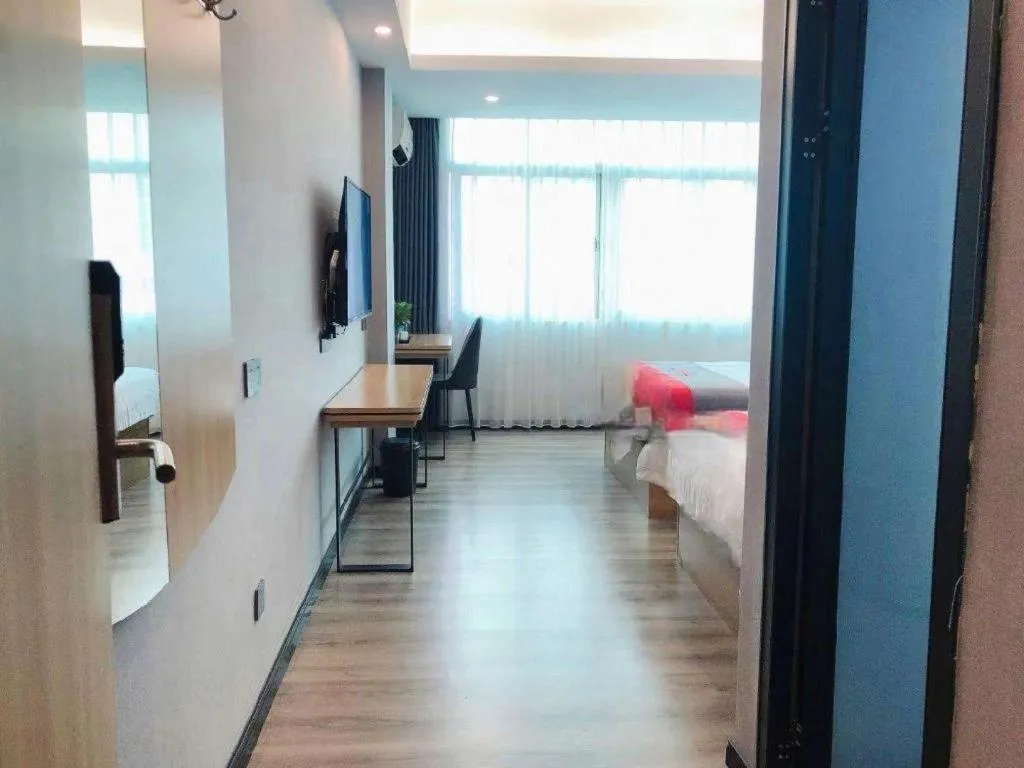 Bed in Jun Hotel Guangdong Zhanjiang Xiashan South Railway Station