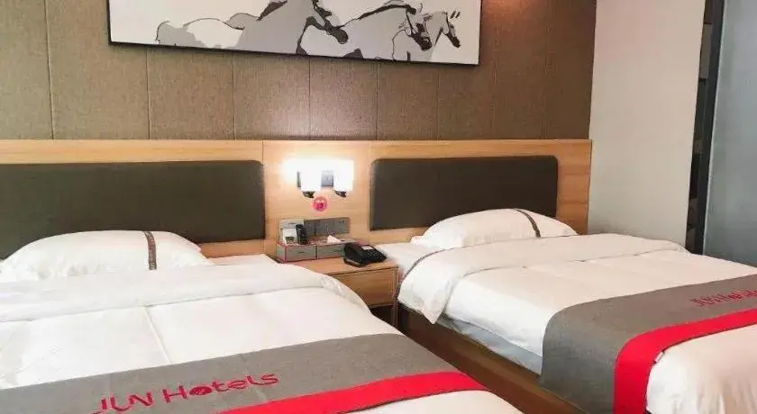 Bed in Jun Hotel Guangdong Zhanjiang Xiashan South Railway Station Bed in Jun Hotel Guangdong Zhanjiang Xiashan South Railway Station